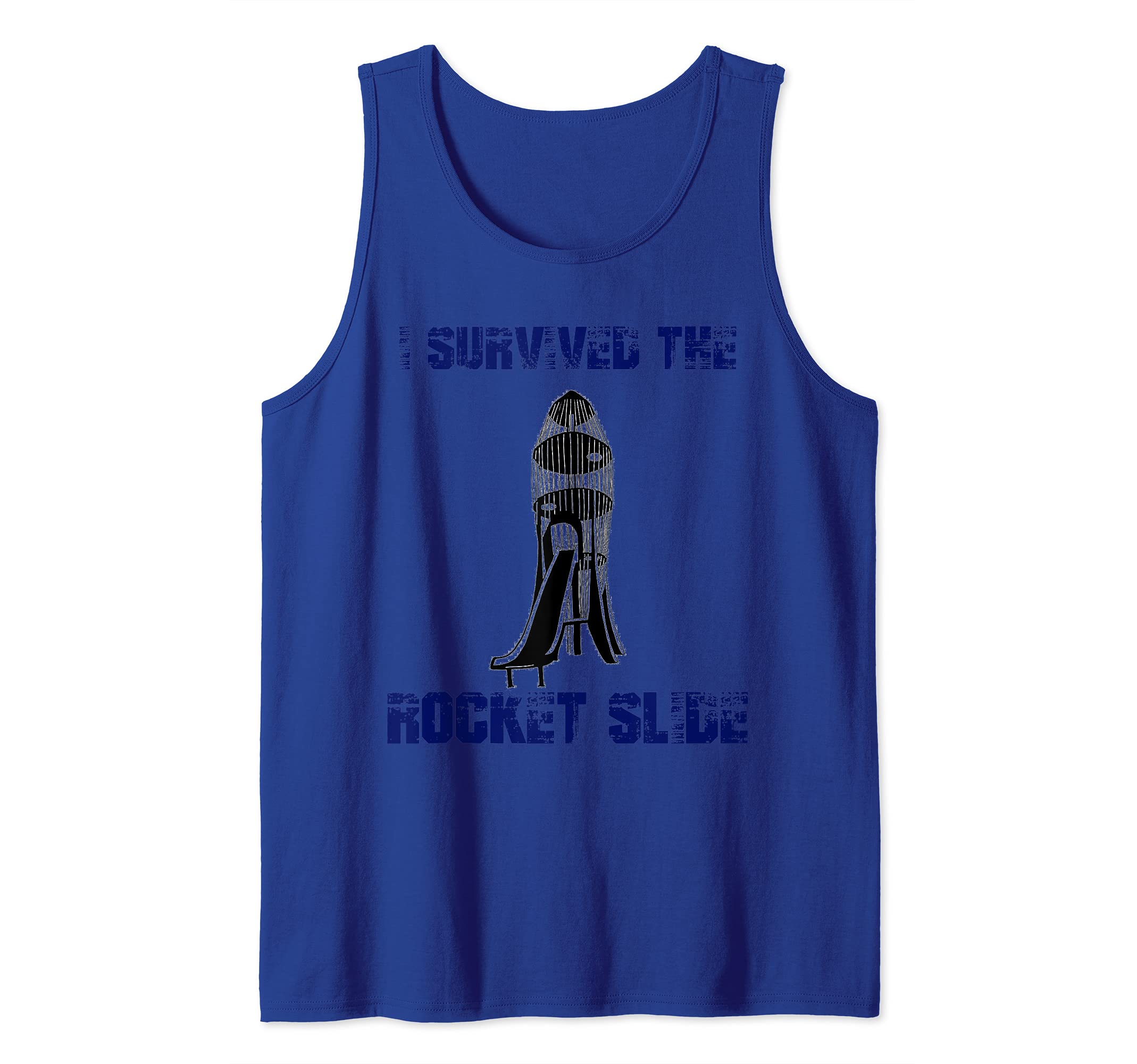 I Survived The Rocket Slide Park Playground Cool Tank Top