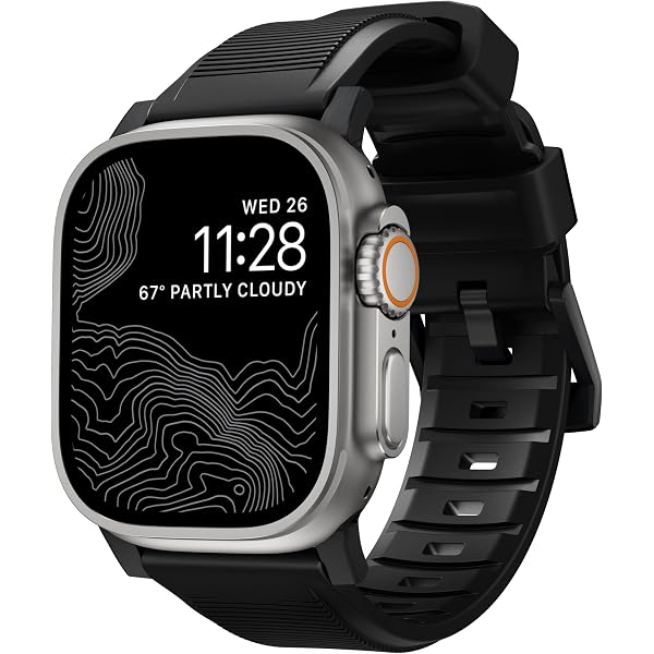 Amazon.com: NOMAD Rugged Band for Apple Watch - 45/49mm Amazon.com: NOMAD Rugged Band for Apple Watch - 45/49mm