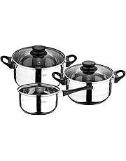 San Ignacio SG-8050 - Batería de Cocina, Acero Inoxidable, Plateado, 5