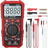 BINTA Digital Multimeter 2000 Counts Voltmeter with AC/DC Voltage Current | Battery Tester Ohm Volt Amp Meter, Multimeter Tester with NCV, Temperature, Diode Measuring for Automotive Home Industrial