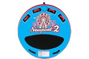 Swonder Towable Tubes for Boating, 65’’ & 75’’ Boat Tubes and Towables - Newport Classic Round Inflatable Tubes for Boats to Pull