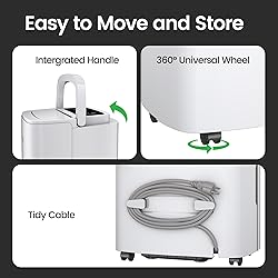 Waykar 120 Pints 2025 Energy Star Home Dehumidifier