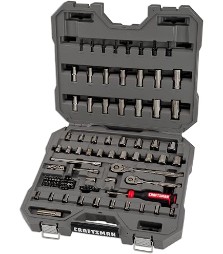 Amazon.com: CRAFTSMAN OVERDRIVE 80-Piece Gunmetal Chrome Mechanics