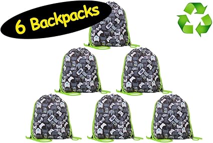 party favor drawstring backpacks