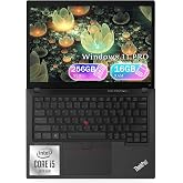 Lenovo ThinkPad X13, Intel Core i5-10310U, 16GB RAM, 256GB SSD (Renewed) | 13.3" FHD Notebook PC, Japanese Keyboard, HDMI, Thunderbolt, ThinkPad Laptop Windows 11 Pro
