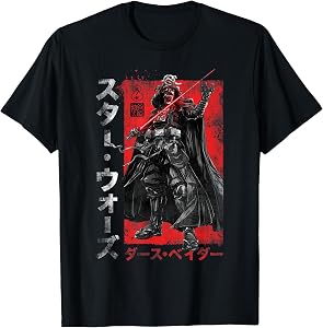 Star Wars Visions Samurai Vader Reach T-Shirt