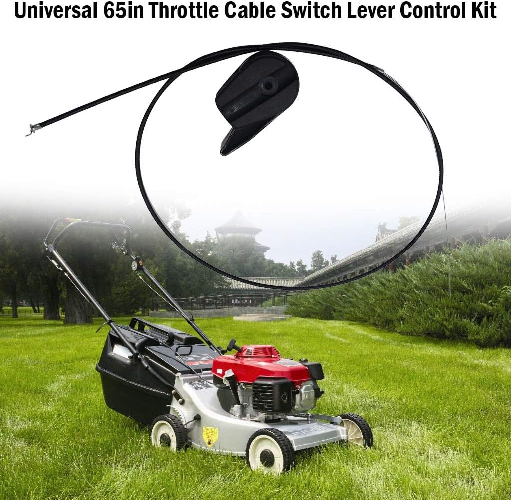 Throttle Cable Wire Lever Kit For Mower Briggs Stratton Universal High Quality Yard Garden Outdoor Living Lawn Mowers