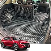 7DEEKEI Cargo Mat Compatible with 2017-2022 Mazda CX-5 CX5 Trunk Mat and Rear Backrest Mat Cargo Liners All Weather
