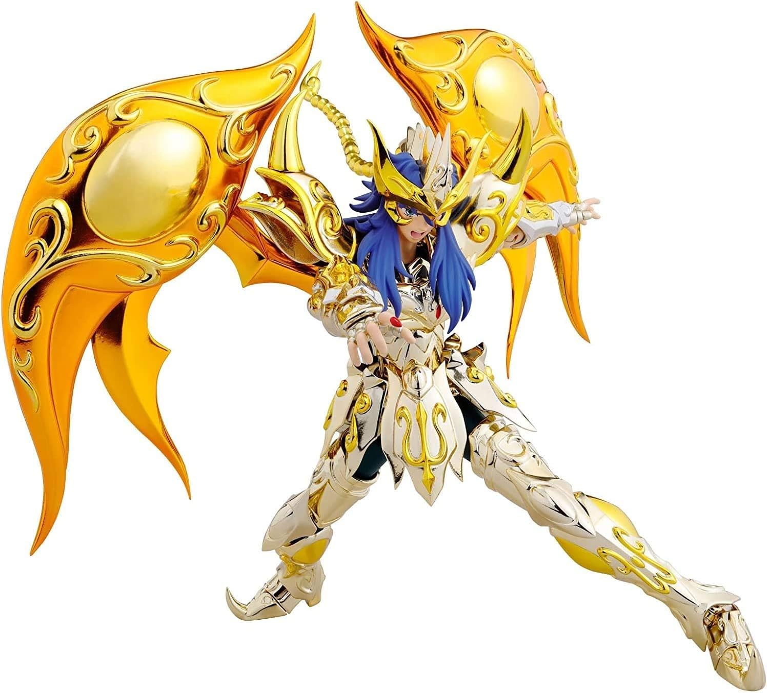 Figurine Saint Seiya Myth Cloth EX - Dieu D'Or Scorpion Milo (Milo) - SOG SG009 - Métal & Plastique