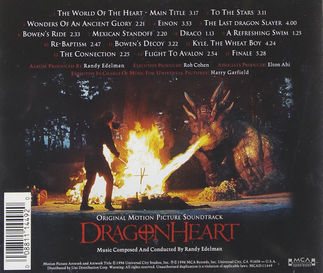 Dragonheart Randy Edelman Amazon De Musik dragonheart randy edelman amazon de