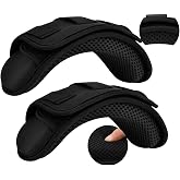 ZINMARK 2PC Professional Tactical Vest Shoulder Pad,Backpack pad,2PCS-Black | Shock-Absorbing &amp; Breathable Cushion for Plate Carrier Vest Shoulder Straps and Backpacks,Comfort &amp; Durable,Easy to Install