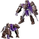 Transformers CYBERWORLD Energon Surge Lockdown Cyber Changers | Quick Change from Robot to Wolf, Interactive Toy, Kids Ages 6+, 4&rdquo; Action Figure