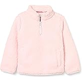 Amazon Essentials Girls and Toddlers' Sherpa Fleece Quarter-Zip Jacket