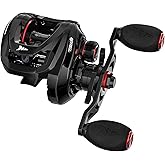 KastKing Royale Legend II Baitcasting Reels, Available in 5.4:1 and 7.2:1 | Max Drag: 17.64 lb, 5+1 BB, 7.2 oz, Stainless Steel Main Shaft, CNC Aluminum Spool, Cross-Fire 8 Magnet Braking System
