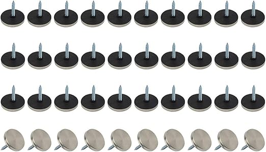 Zxhao Decorative Mirror Screw Cap Nails 25mm 1 Inch 304 Stainless