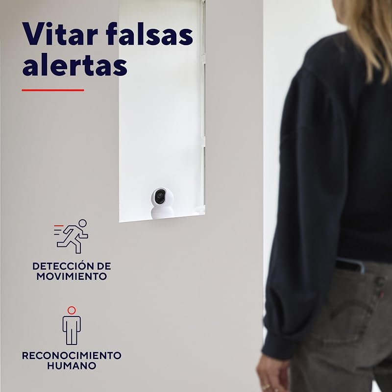 SMARTCAM-2800 Câmara de Vigilância WiFi Interior 360°, Branca