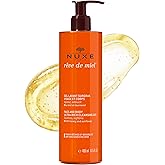 Nuxe Rêve de Miel Ultra-Rich Body Wash with Honey & Glycerin | Shower Gel for Dry & Sensitive Skin, 13.5 Fl Oz
