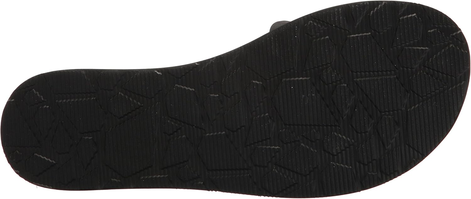  | Volcom Women's Simple Synthetic Leather Strap Slide Sandal | Slides