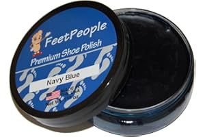 FeetPeople Premium Shoe Polish Wax (Various Colors), 1.625 Ounces