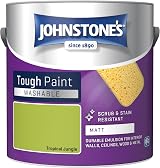 Johnstone's Washable Matt Emulsion Paint Tropical Jungle 2.5L 12m2/L