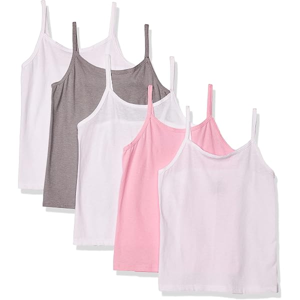 ToBeInStyle Baby Girl's 4-Pack T-Shirts - Expandable Lap Shoulder, 100% Cotton, Sizes 0-9 Months