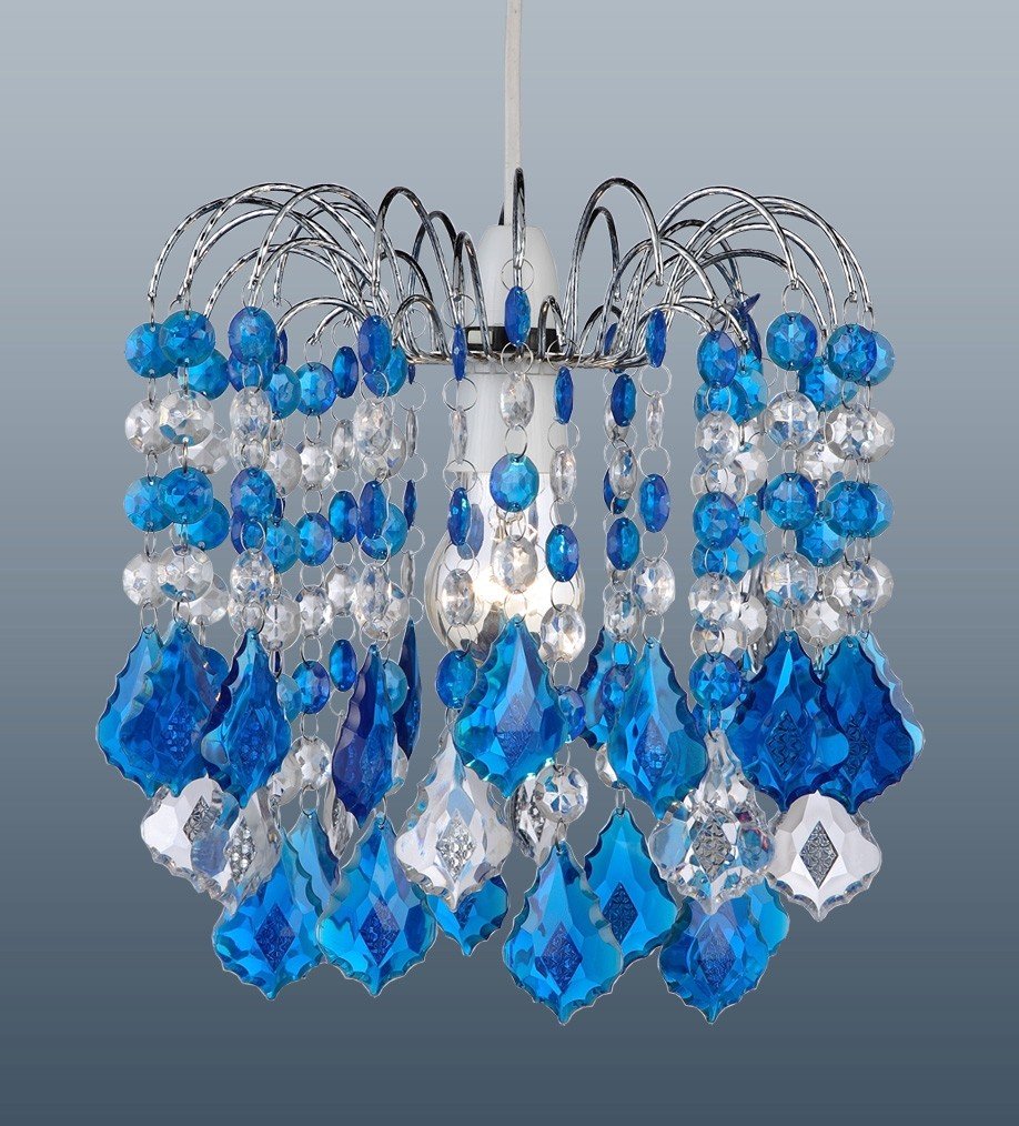 Fuente Azure Acrylic Lampshade Small Size