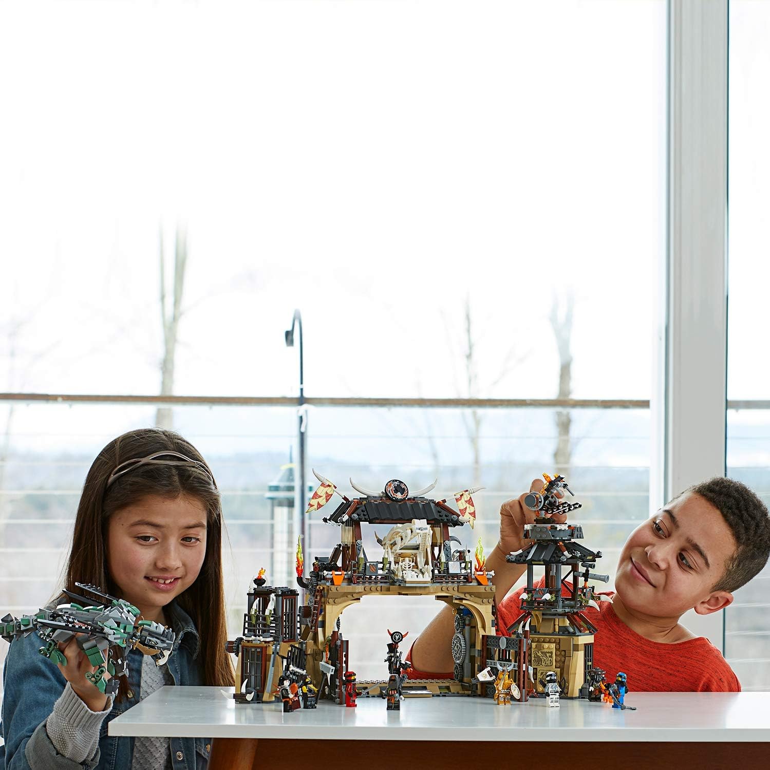 lego 70655 ninjago dragon pit