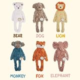 Rosewood My Dog Luxury Plush Toy 40cm Stuff-Free Calming Squeaker view 7