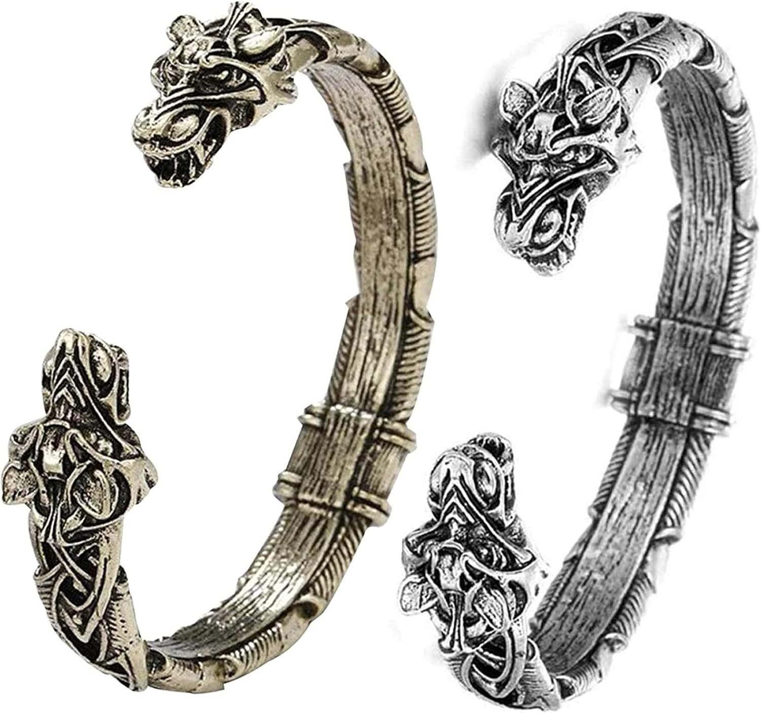 Viking Bracelet，The Great Fenrir Handcrafted Bracelet