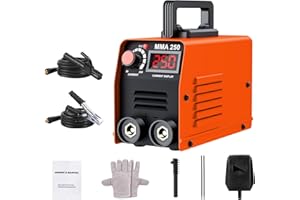 GENERIC Mini Stick Welder,ARC Portable Welding Machine 110V, MMA250 Welder Machine for Beginners, IGBT Inverter Welder with Welding Rods, Hot Start, Arc Force, Anti-Stick