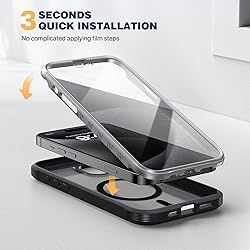 Diaclara Magnetic for iPhone 15 Pro Case