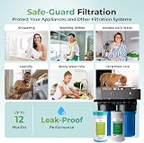 iSpring WGB21B-KS 2-Stage Whole House Filtration System 1in Ports view 5
