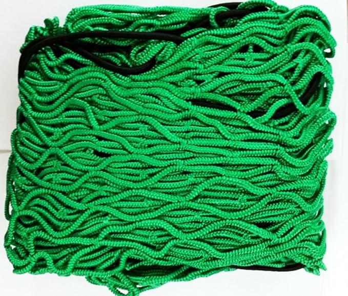 Anhängernetz grün , 2,20 x 1,50 m , Containernetz , Sicherungsnetz , Ladungssicherungsnetz