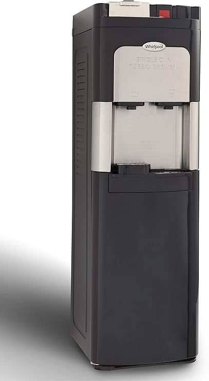 whirlpool commercial single serve coffee maker and bottom load water cooler
