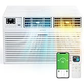 ROVSUN Smart 10000 BTU Through the Wall Air Conditioner with Heat, Wall AC Unit & Heater Combo with Remote, APP & Voice Contr