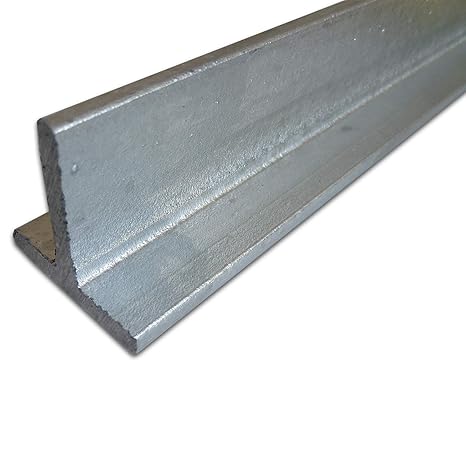 B&T Metall Stahl T-Profil VERZINKT 40 x 40 x 5 mm gleichschenklig in Längen à 2000 mm +/- 5 mm S235 (1.0038 ST37) T-Träger T 