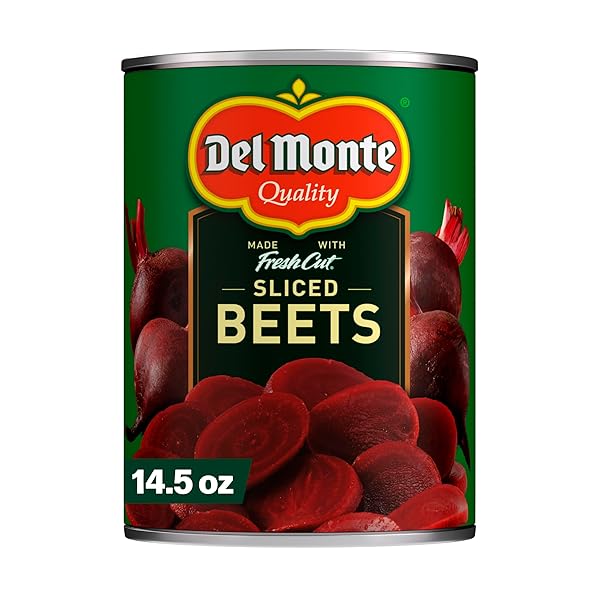 DEL MONTE FRESH CUT CANNED BEETS SLICED CANNED VEGETABLES, 14.5 OZ CAN