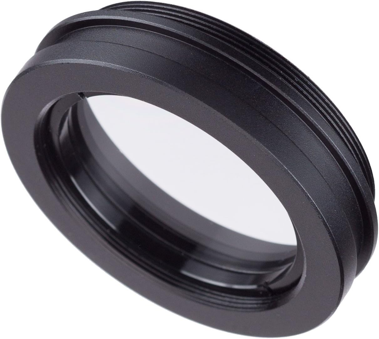 AmScope SM10 1X Barlow Lens For SM Stereo Microscopes (48MM), Black - Image 3