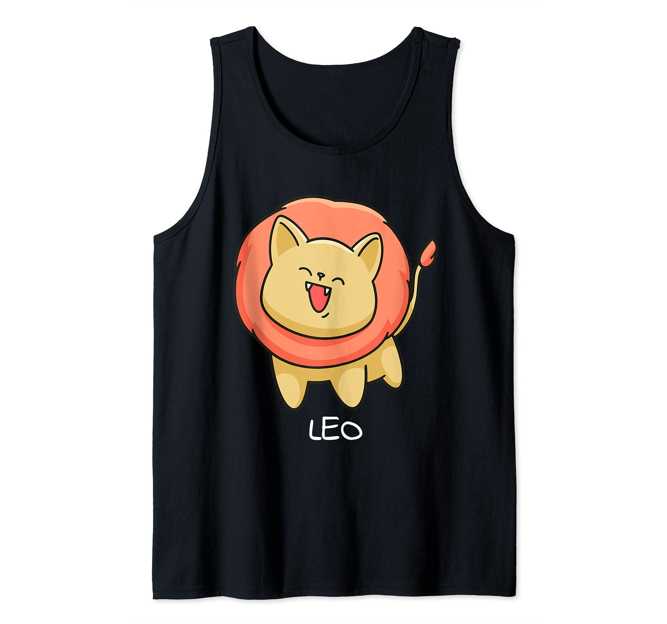 Leo Cat Zodiac Signs Kawaii Astrology Cats Horoscope Signs Tank Top