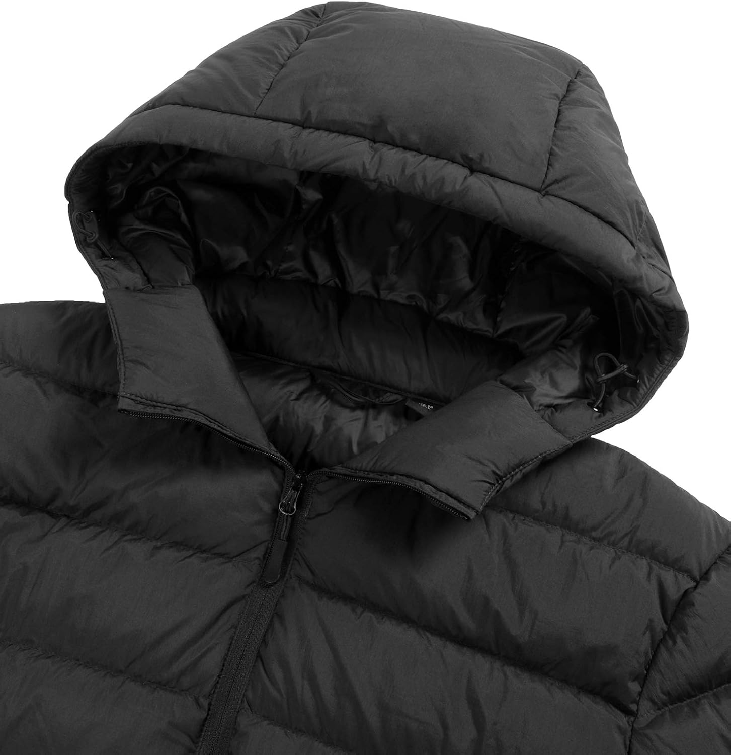 LAPASA Men's Hooded Down Jacket Lightweight Packable Winter Coat Water-Resistant M54 at  Men’s Clothing store