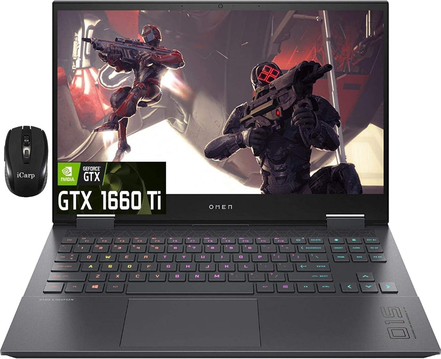 2021 Flagship HP Omen 15 Gaming Laptop 15.6” FHD 144Hz IPS AMD 8-Core Ryzen 7 4800H (> I7 10750H) 32GB RAM 1TB SSD GTX 1660Ti 6GB Backlit USB-C HDMI B&O HD Webcam Win10 + iCarp Wireless Mouse” src=”https://images-na.ssl-images-amazon.com/images/I/71sp7m75%2BgL._AC_SL1500_.jpg”></a></div>
<div class=