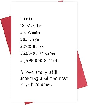 dating anniversary card