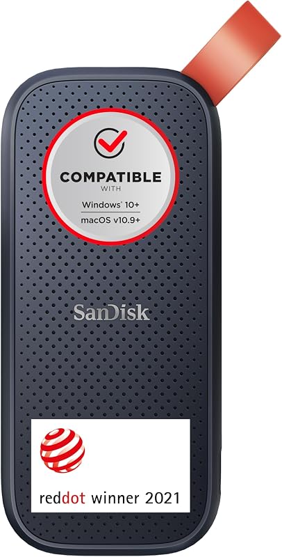Portable SSD 1 TB - bis zu 800 MB/s Lesen - Schwarz