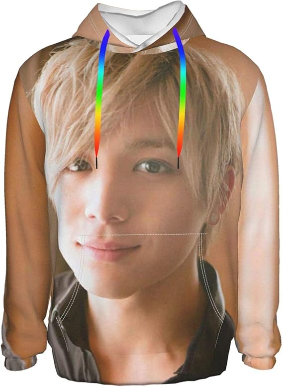 Amazon Co Jp 山田涼介 2 メンズ パーカー おしゃれ カジュアル フーディ おおきいサイズ プルオーバー 男女兼用 秋冬春 長袖 フード付きtシャツ かっこいい トップス ストリート カットソー 服 ファッション小物