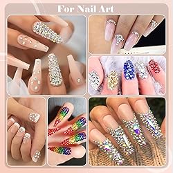 BELLEBOOST Nail Art Rhinestone Glue Gel&2 Boxes