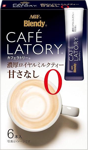 Amazon Agf ブレンディ カフェラトリー スティック 濃厚ロイヤルミルクティー 甘さなし 6本 6箱 紅茶 スティック 無糖 Agf エージーエフ 紅茶 通販