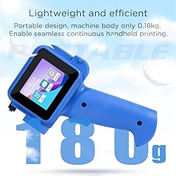 ZHONGMIN Handheld Inkjet Printer with 42ml