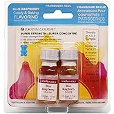 LorAnn Blue Raspberry SS Flavor, 1 dram bottle (.0125 fl oz - 3.7 ml - 1 teaspoon) - 2 Pack