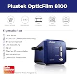 Plustek OpticFilm 8100 35mm Film Scanner 7200 DPI 48-bit Color Silverfast SE view 2