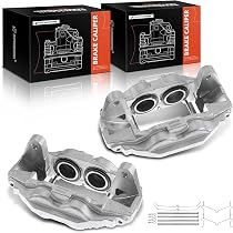 Front Left Brake Caliper For Toyota Tundra 2000-2006 (231mm Rotor, Casting #13WL) - Unfinished Silver